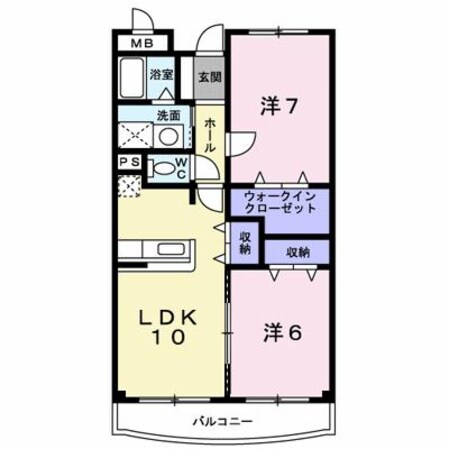 エレガント・北条の物件間取画像